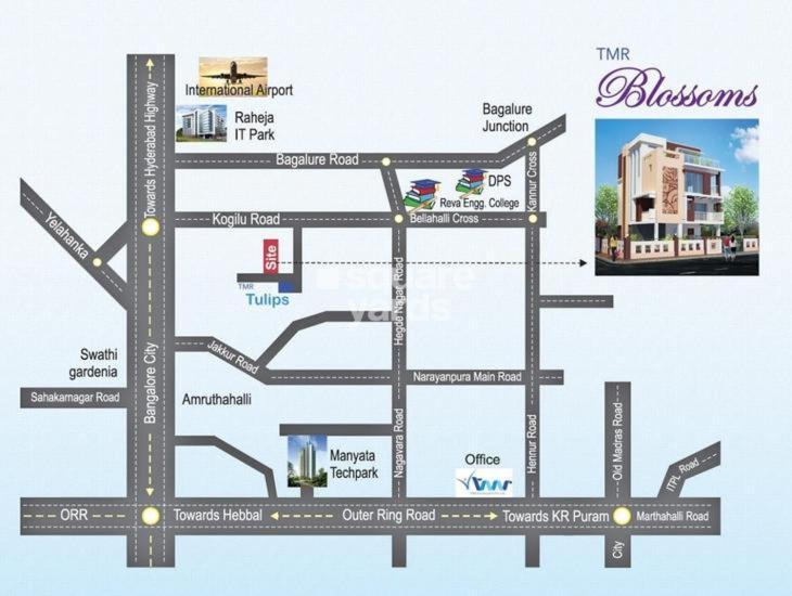 Villa Tmr Blossoms Bangalore Exterior foto